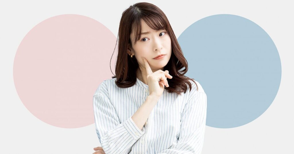 正社員・派遣・パートの雇用形態を比較して悩む女性のイメージ