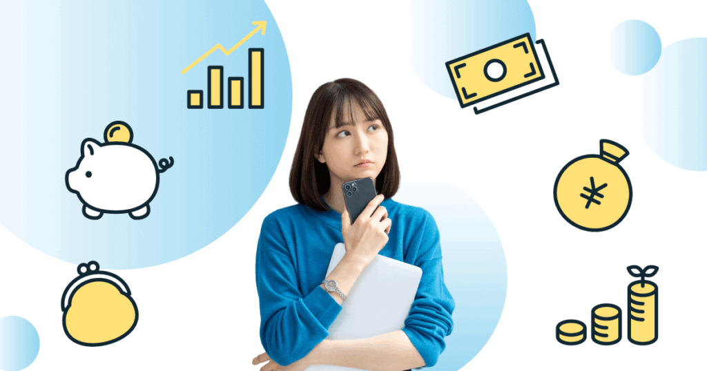 フリーターの一人暮らしに必要な貯金額を考える女性